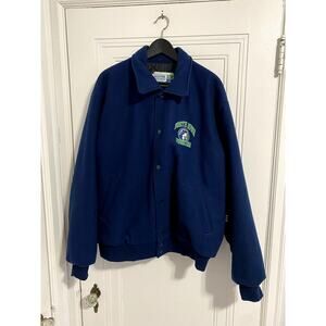 Vintage North Iowa Huskies Wool Jacket